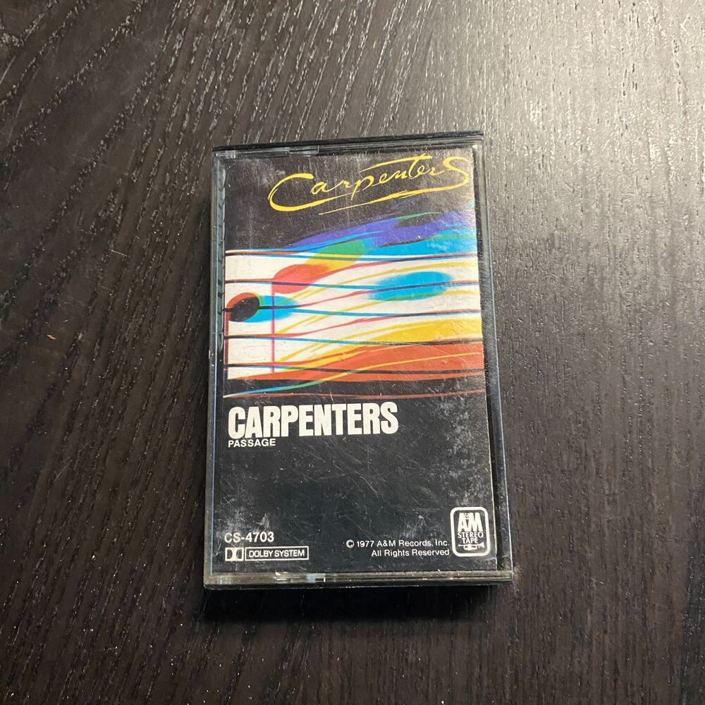 Carpenters - Passage (1977) Cassette Tape - Pop Folk Rock
